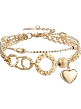 Heart Bracelets for Women Silver 925, Bracelet